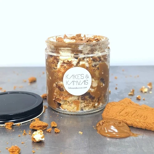 Biscoff Cookie Butter Cake Jar- Pre-Order Only